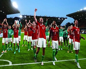 England trounced by Hungary