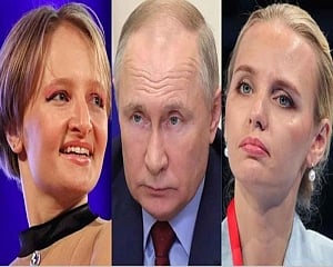 EU imposes sanctions on 2 Putin daughters
