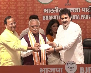 Ex-Congress leader Kuldeep Bishnoi joins BJP
