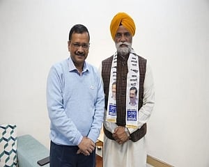 Former Punjab minister Joginder Mann joins AAP