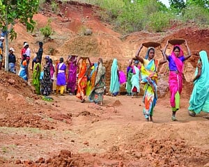 Gandhian philosophy inspires rural development