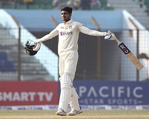 Gill, Pujara hit tons as India declare 2nd innings at 258/2, set 513-run target for Bangladesh