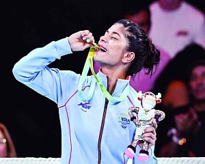 Golden and silver shower for India on Super Sunday