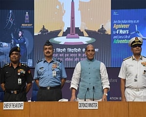 Agnipath scheme brought to strengthen India's security: Rajnath Singh