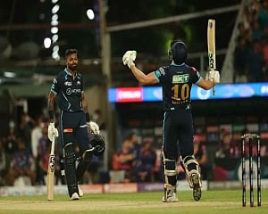 GT qualify for IPL final with seven-wicket win over RR