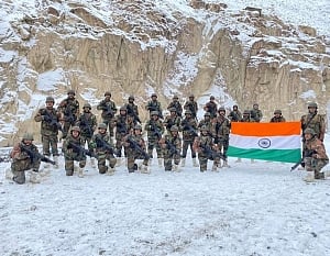 Images of Indian Army's New Year celebration at Galwan surface