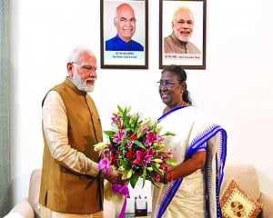 India gets first tribal President
