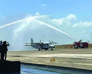 India gifts Lanka recce aircraft a day before China docks spy ship