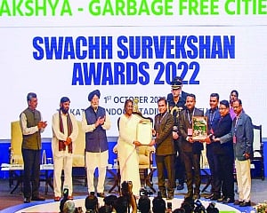 Indore cleanest city, MP tops States’ list