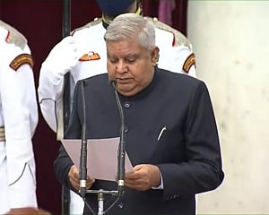 Jagdeep Dhankhar sworn in as 14th Vice President of India