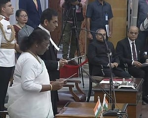 Justice D Y Chandrachud sworn in as 50th Chief Justice of India