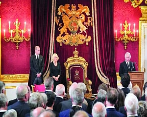 King Charles III proclaimed Britain’s new monarch