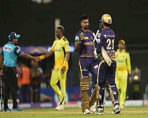 KKR beat CSK by six wickets in IPL opener