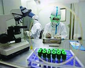 Leaking lab?