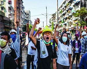 Looming: Civil war in Myanmar?