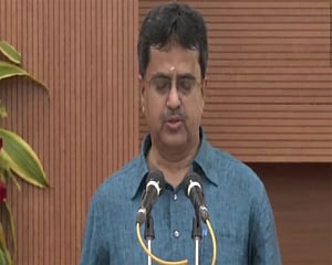 Manik Saha sworn in as Tripura CM
