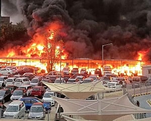 Many vehicles damaged as fire breaks out at metro parking in Delhi's Jamia Nagar
