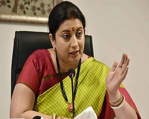 My daughter being targeted for my stand on 'loot' by Sonia, Rahul Gandhi: Smriti Irani