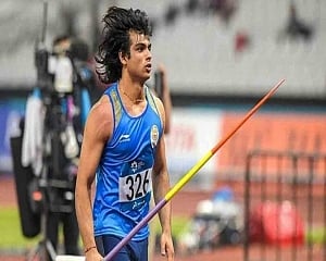 Neeraj Chopra shatters own national record in first competition after Tokyo Olympics gold