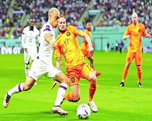 Netherlands eliminates US in R16