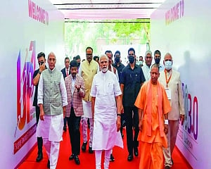 UP will give momentum to India's growth story: Modi