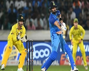 India beat Australia by six wickets