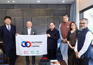 Mr. Yohei Sasakawa to Strengthen Efforts for Leprosy Elimination During India Visit