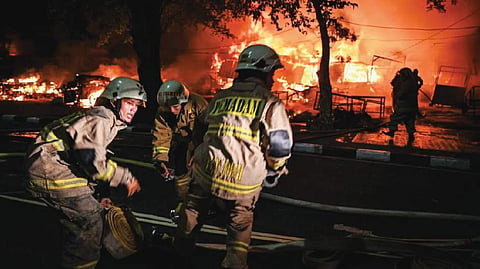 16 elderly people killed in fire  at Indonesian retirement home