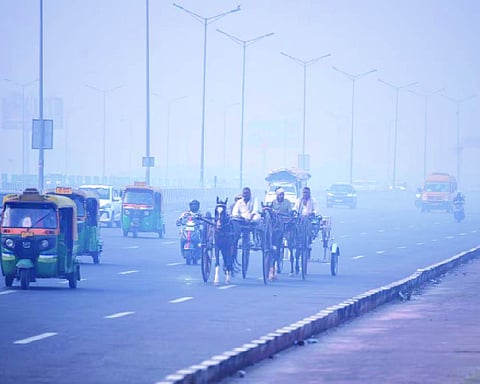 AQI improves to poor after 24 days of very poor air