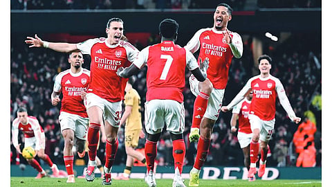 Arsenal beat Crystal Palace in League Cup