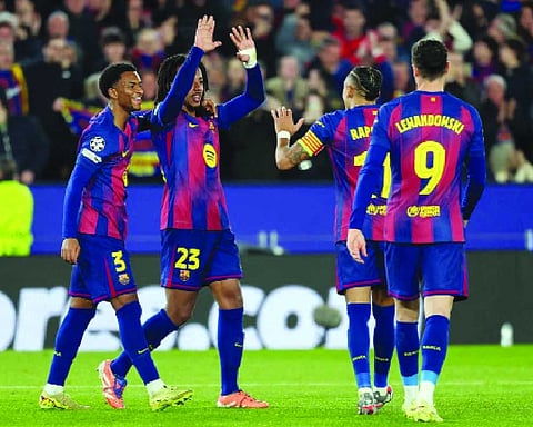 Barcelona beat Eintracht Frankfurt