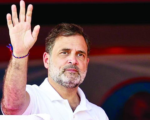 BJP leaders, who cast votes in Delhi, also voted in Bihar elections: Rahul