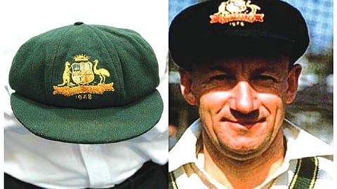 Bradman’s Baggy Green from India series heads to auction