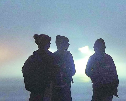 Capital shrouded in haze as AQI nears severe levels
