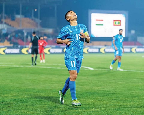 Chhetri omitted as Khalid Jamil names 23 for Asian Cup squad