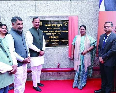 CM Rekha inaugurates new District Social Welfare Office