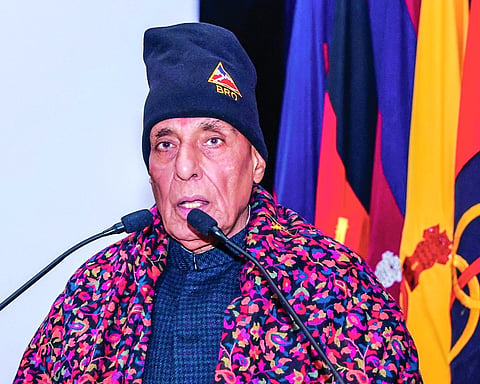 Defence Minister unveils 125 BRO projects