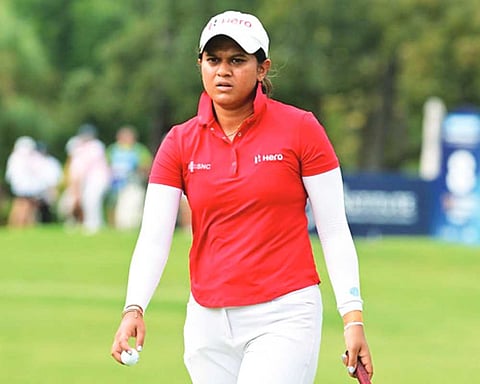 Diksha, Pranavi lead four Indians in Aramco China golf