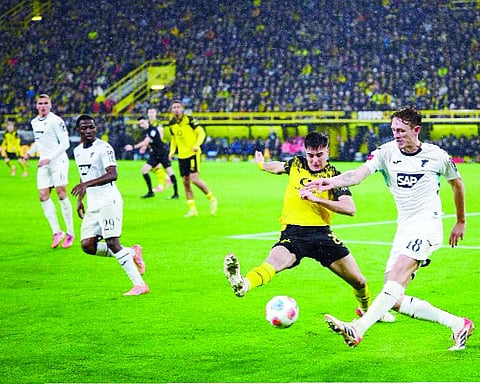 Dortmund beats Hoffenheim 2-0 in Bundesliga