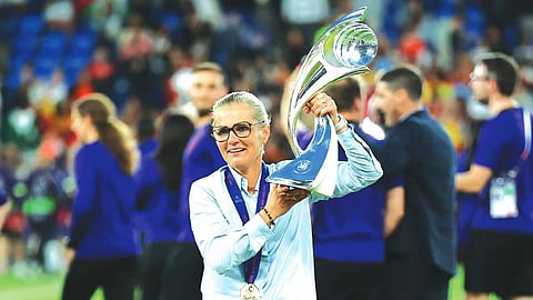 England women’s head coach Sarina Wiegman awarded with honorary damehood
