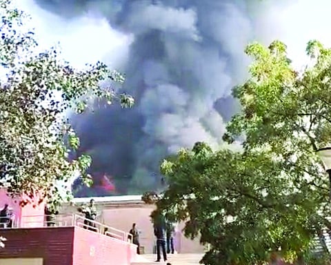 Fire breaks out at GGSIPU auditorium, no injuries reported