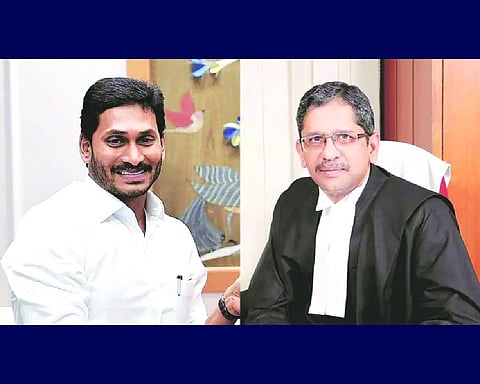 Former CJI hits out at Jagan Mohan Reddy