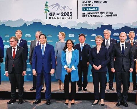 G7 diplomats publicly show support for Ukraine
