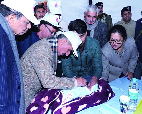 Himachal CM launches pulse polio campaign
