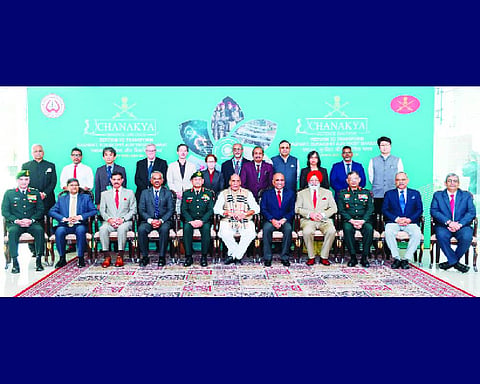 India backs peace but stands firm on security: Rajnath