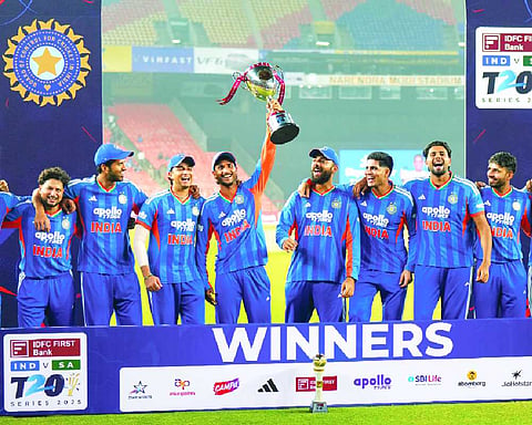 India beat South Africa by 30 runs to win T20I series