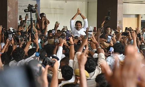 Jagan Mohan Reddy appears before CBI court