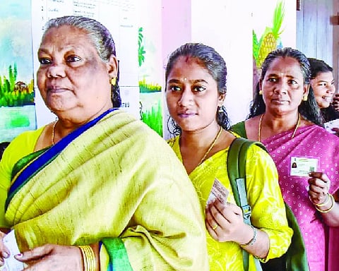 Kerala local body polls cross 50% turnout in first 7 districts