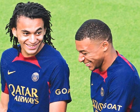 Mbappé Watches Brother Ethan Score against PSG