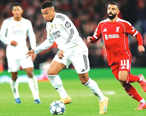 Mbappe falters as Liverpool down Real 1-0 at Anfield